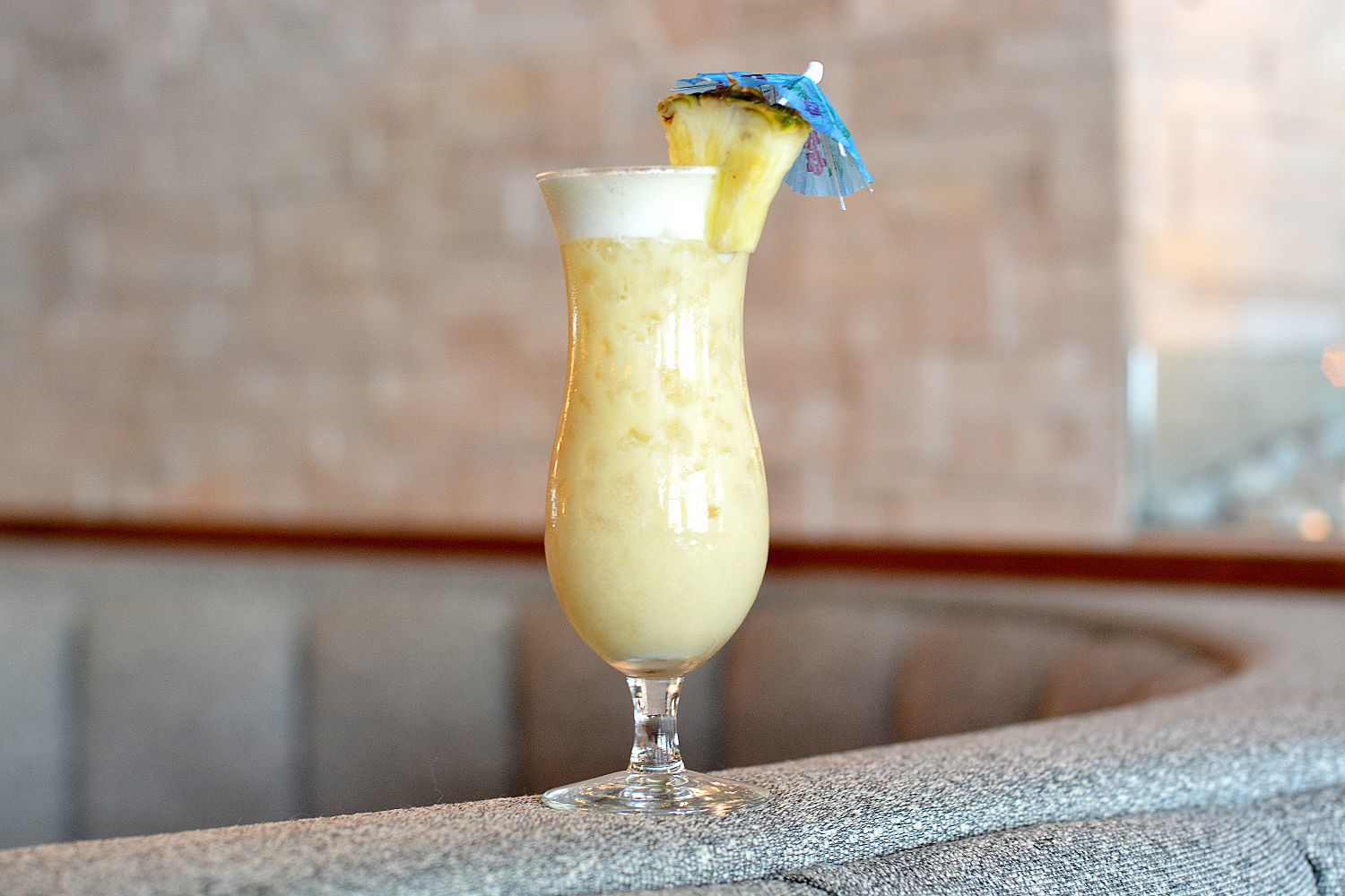 Painkiller Tiki Drink at Avenue Club and Bubble Up Bar